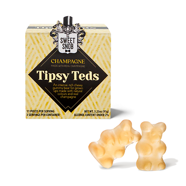 Tipsy Teds Champagne Gummy Bears