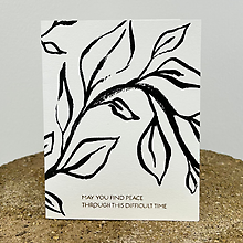 May You Find Peace Card
