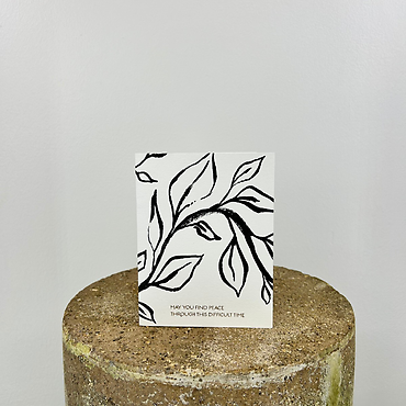 May You Find Peace Card