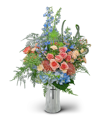 Healing Meadows Keepsake Vase