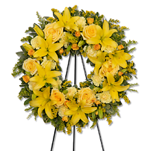 Radiant Remembrance Wreath