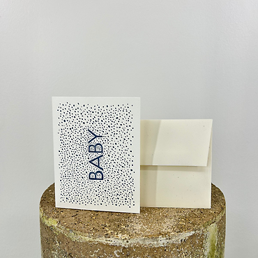 Baby Card in Blue