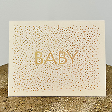 Baby Card in Pink