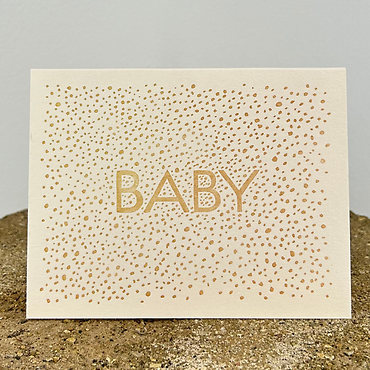Baby Card in Pink