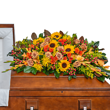 Sunset Serenade Casket Spray