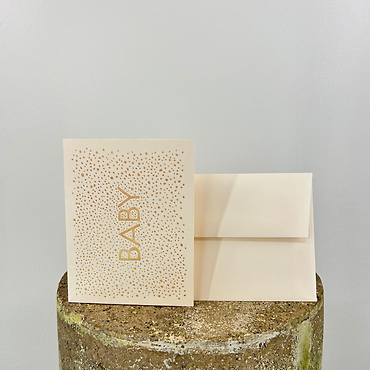 Baby Card in Pink