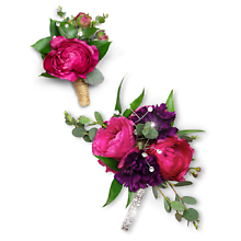 Allure Corsage and Boutonniere Set