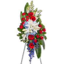 Stars and Stripes Forever Standing Spray